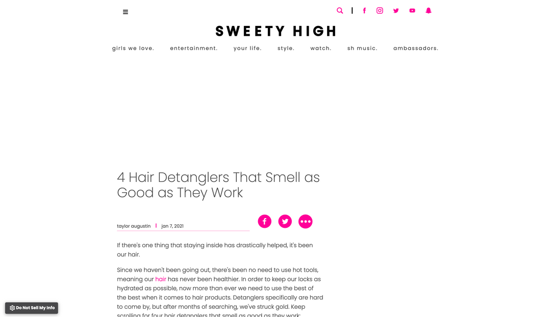 SweetyHigh - Jan 2021