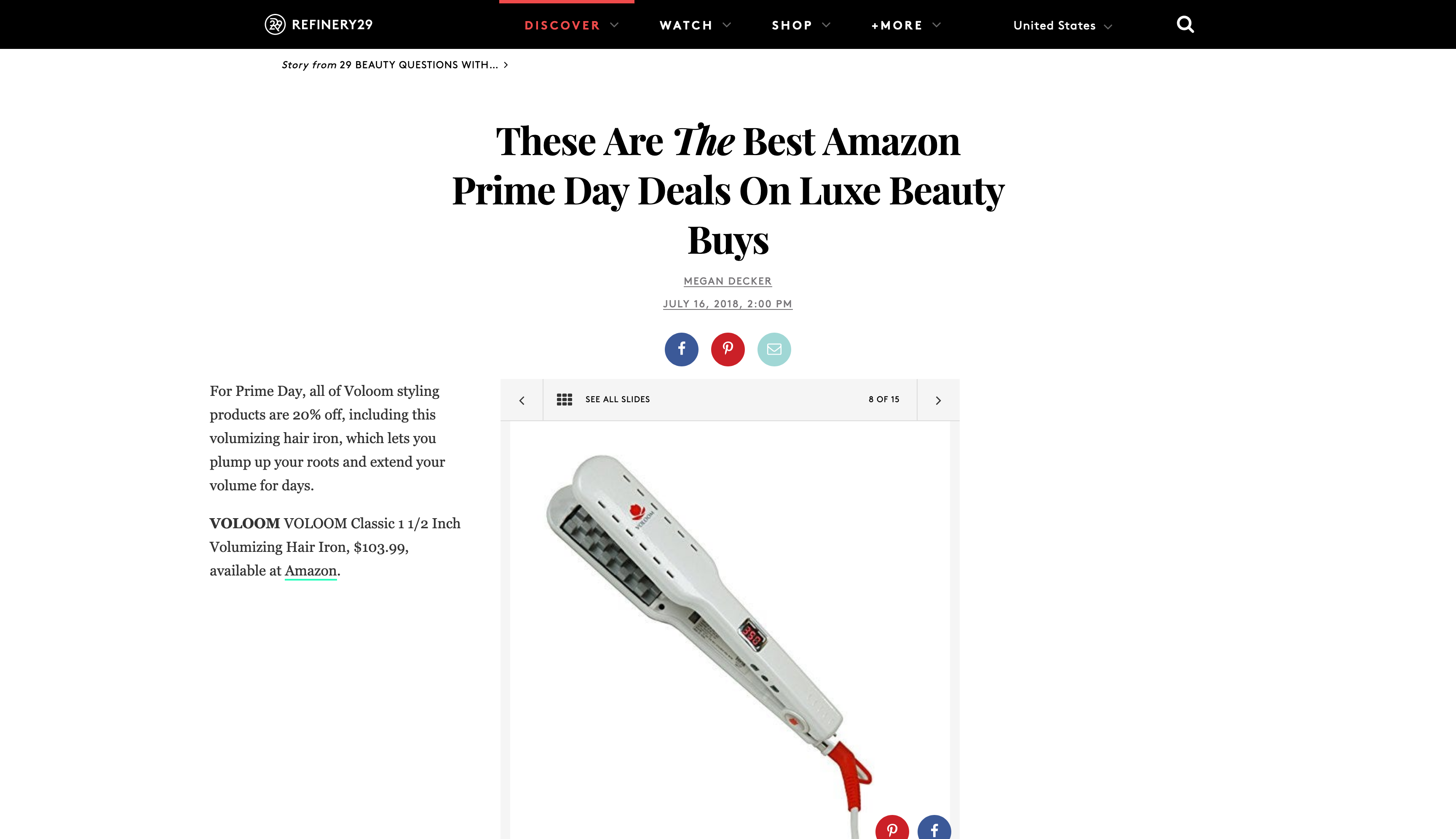 Refinery29 - Jul 2018