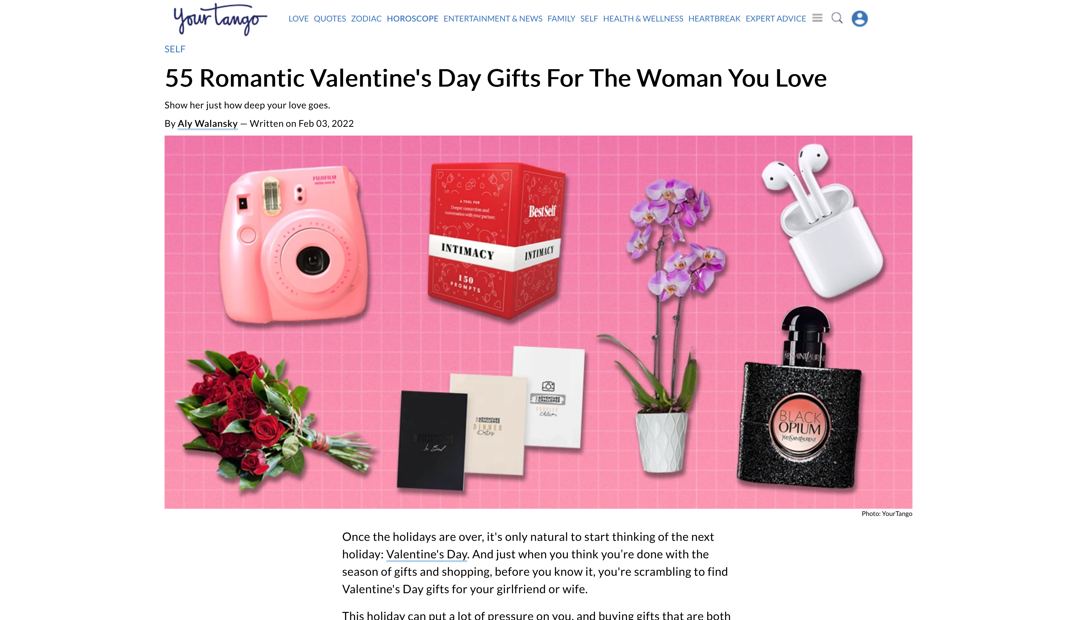 Your Tango - Feb 2022