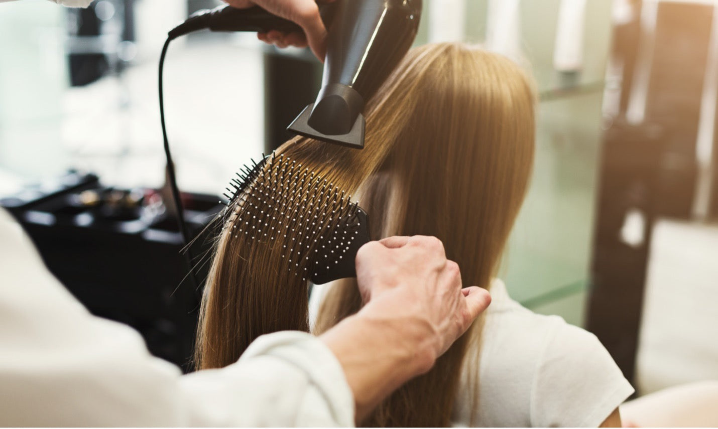 How to Blow Dry Hair Straight